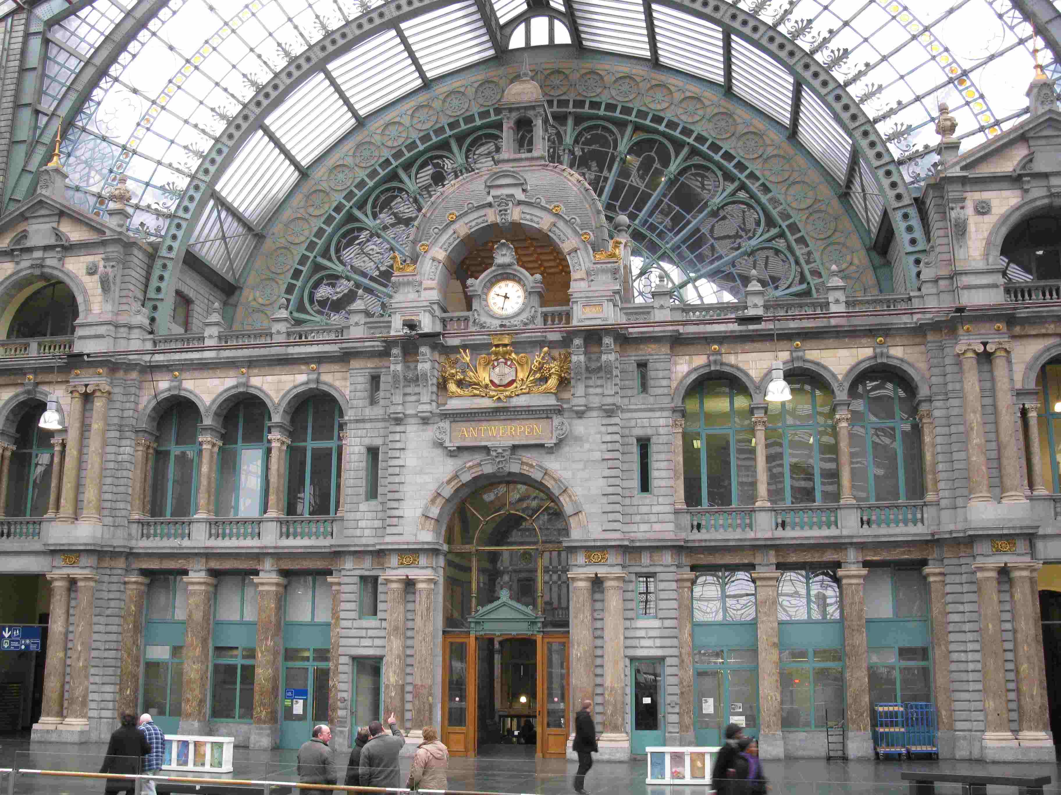 La magnifique gare de Antwerp